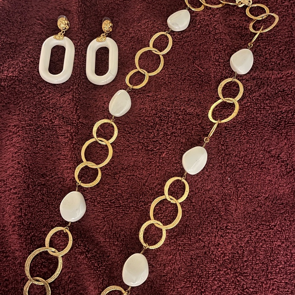 Kenneth Lane Vintage Necklace and Earrings. - Picture 1 of 4